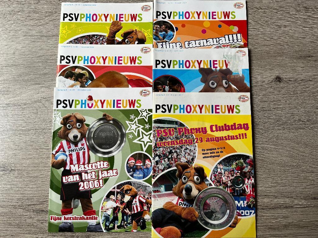 Jaargang 8 PSV Phoxy, Verzamelen, Ophalen of Verzenden, Gebruikt, PSV, Boek of Tijdschrift