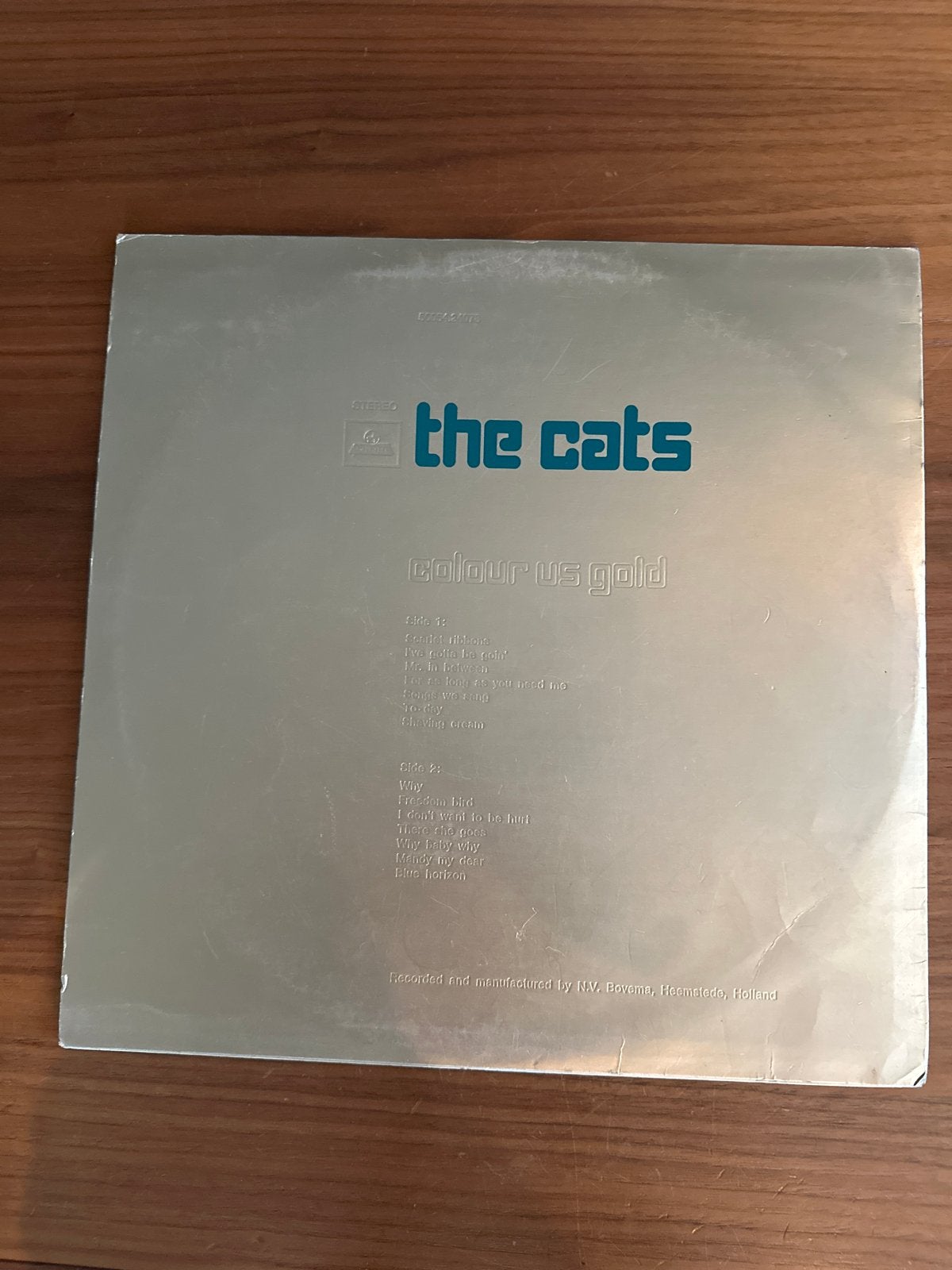 The Cats - Colour Us Gold LP (Imperial), LP, Gebruikt, Pop, Ophalen of Verzenden