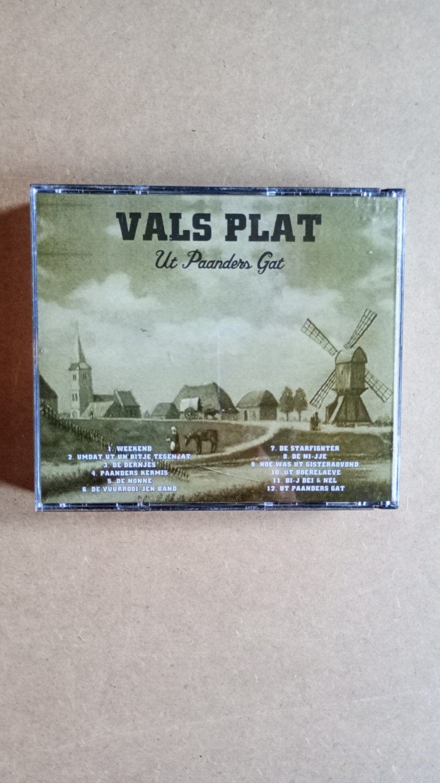 Vals Plat - Herinneringe/Ut Paanders Gat 2cd, Cd's en Dvd's, Cd's | Nederlandstalig, Verzenden, Gebruikt, Folk