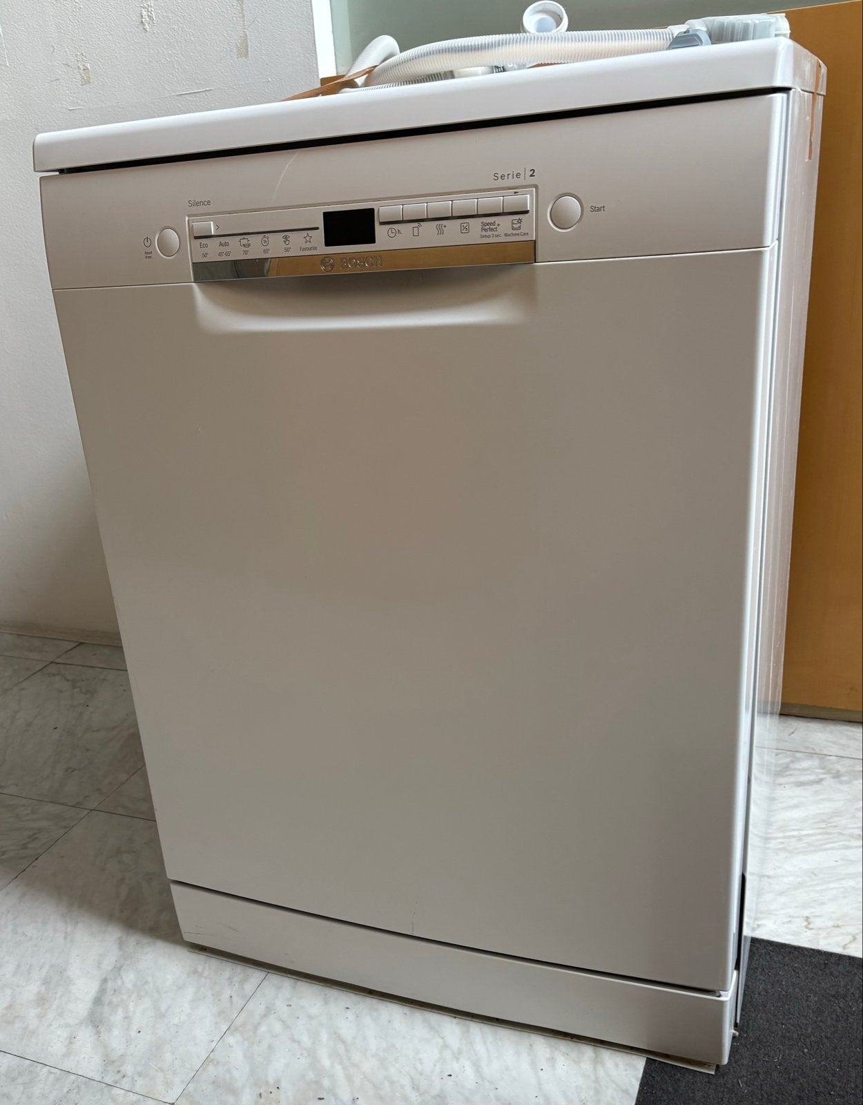 Bosch Serie 2 Vrijstaande Vaatwasser SMS2HTW72E/34, Ophalen, 60 cm of meer, Eco programma, Zo goed als nieuw