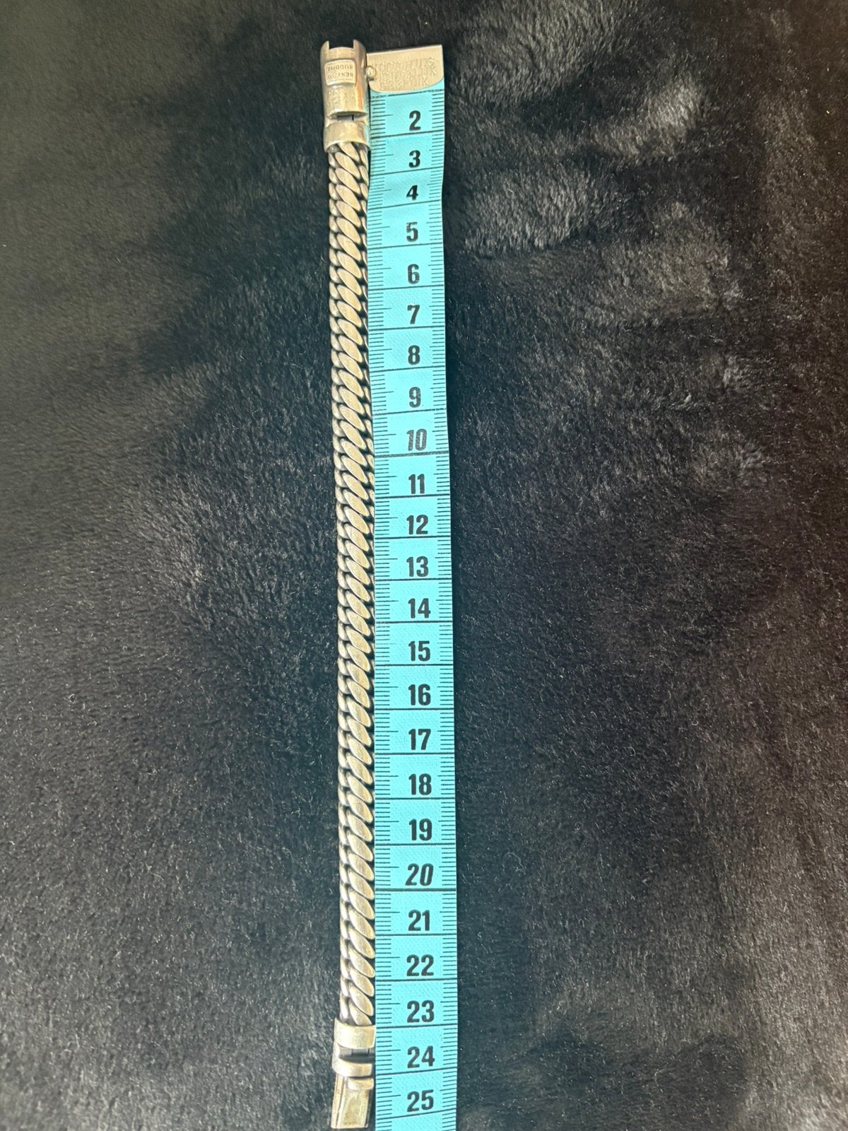 Best to Buddha Zilveren heren armband Strong smal 24 cm, Ophalen of Verzenden, Gebruikt, Zilver, Zilver