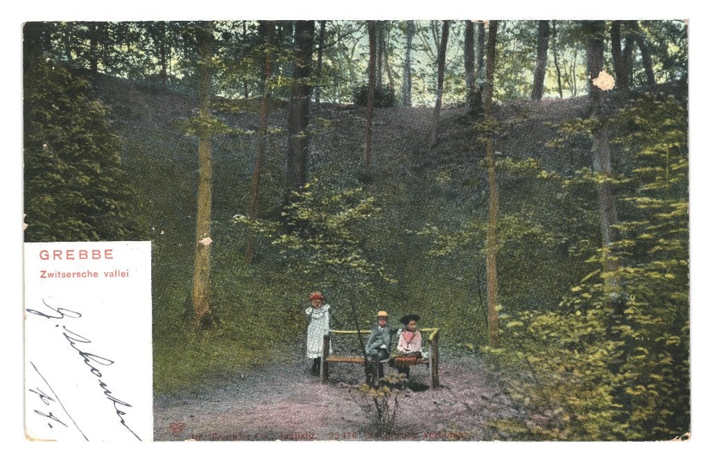 939721 Grebbe Zwitsersche Vallei 1904 Gelopen met zegel, Ophalen of Verzenden, Voor 1920, Gelopen, Gelderland