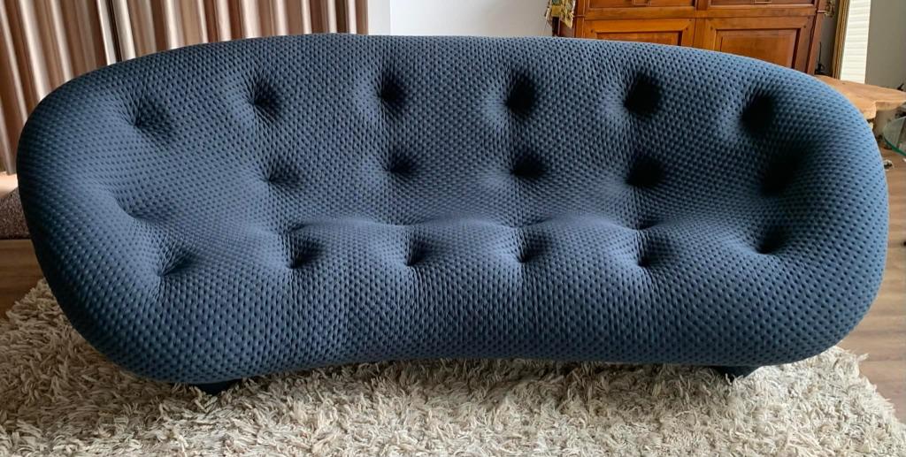 Iconische Ligne Roset Ploum - Grootste model (4-zits), Ophalen, 125 tot 150 cm, Design, Zo goed als nieuw