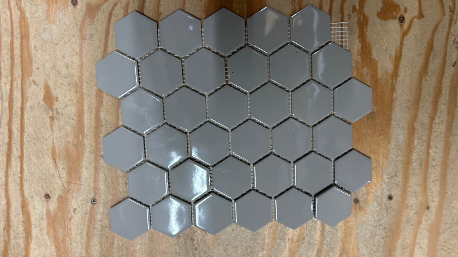 Hexagon tegels op matjes, Ophalen, Nieuw, Minder dan 5 m², 20 tot 40 cm
