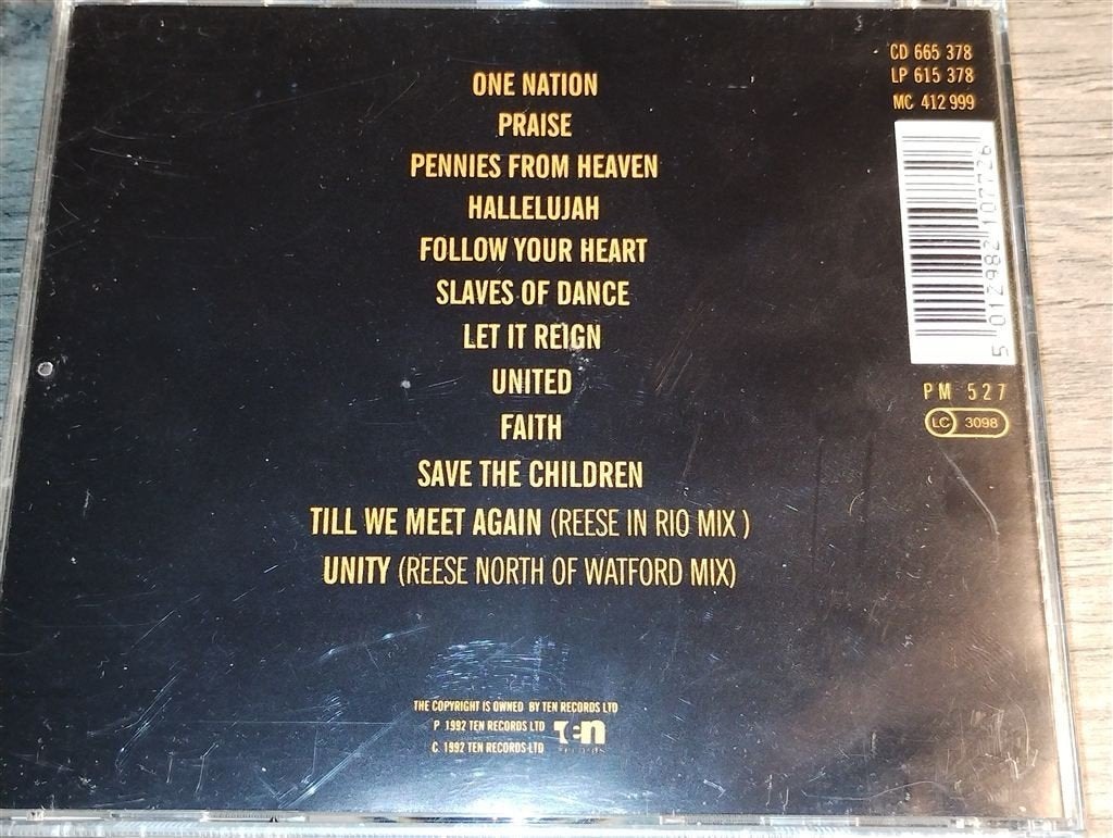 Inner City - Praise, Cd's en Dvd's, Cd's | Dance en House, Ophalen of Verzenden, Zo goed als nieuw, Disco