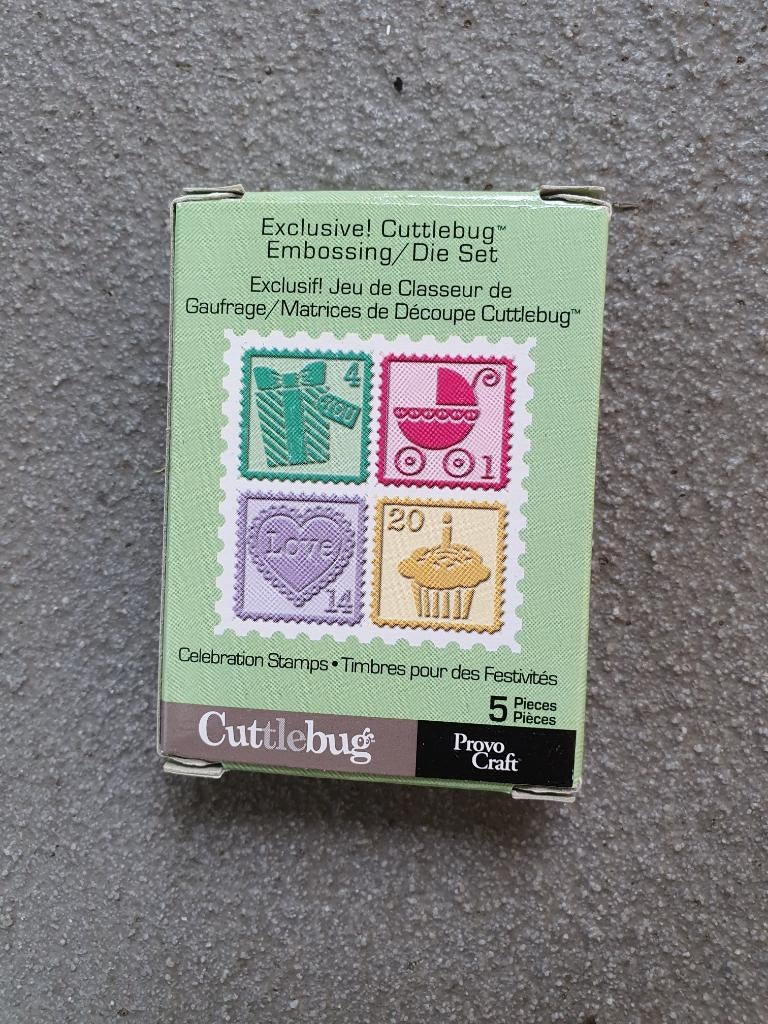 Cuttlebug embossing folders Provo Craft, Ophalen of Verzenden, Zo goed als nieuw, Overige thema's, Pons of Mal