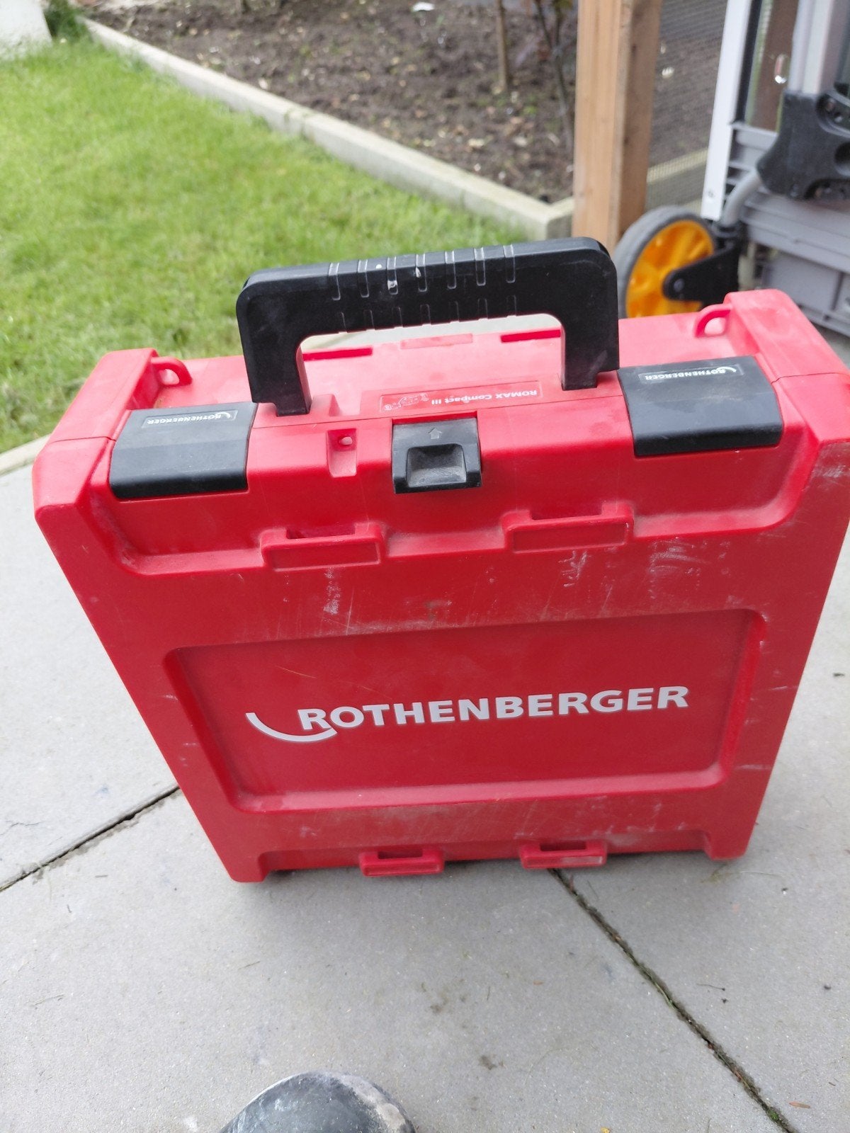 Rothenberger Perstang Set met Koffers en Accu, Ophalen, Gebruikt