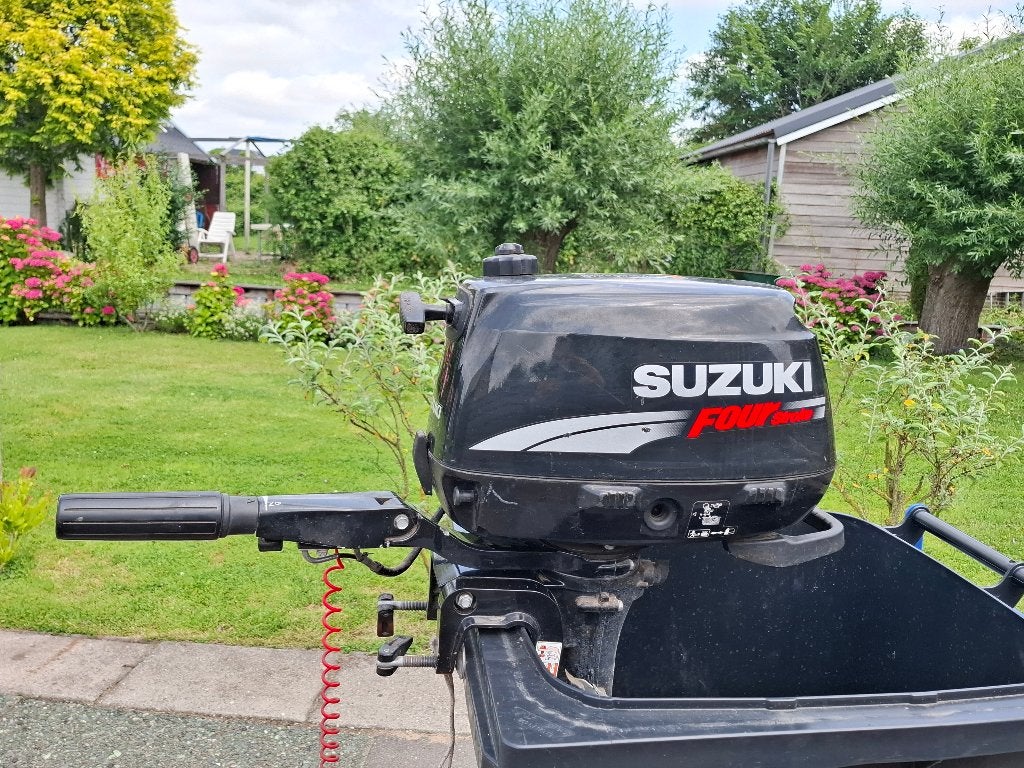 Suzuki df6 buitenboordmotor langstaart met tank, Ophalen, Gebruikt, Motor en Techniek, Motorboot