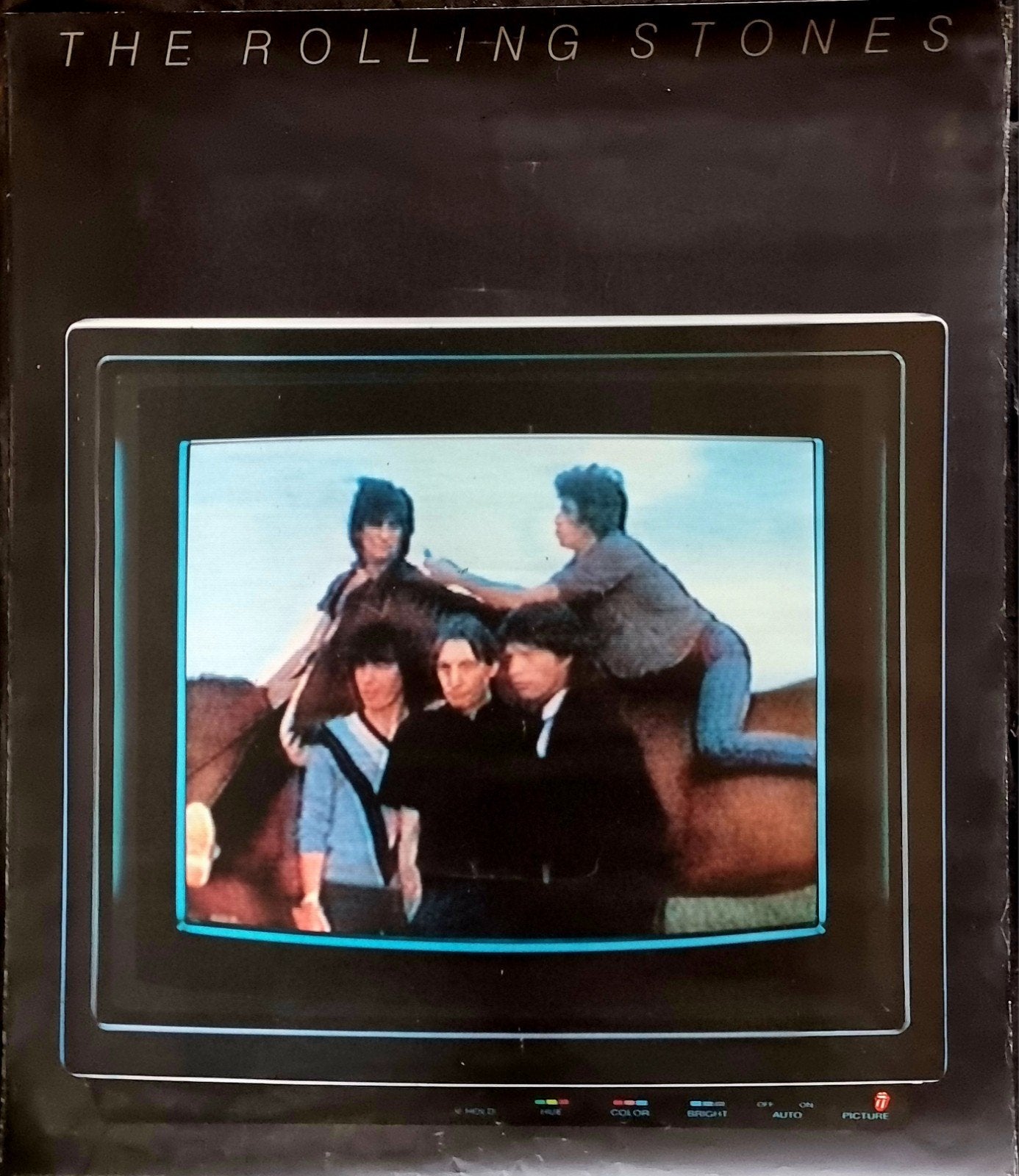 Zeldzame originele Rolling Stones poster 1981, Verzamelen, Rechthoekig Staand, Ophalen of Verzenden, Zo goed als nieuw, A1 t/m A3