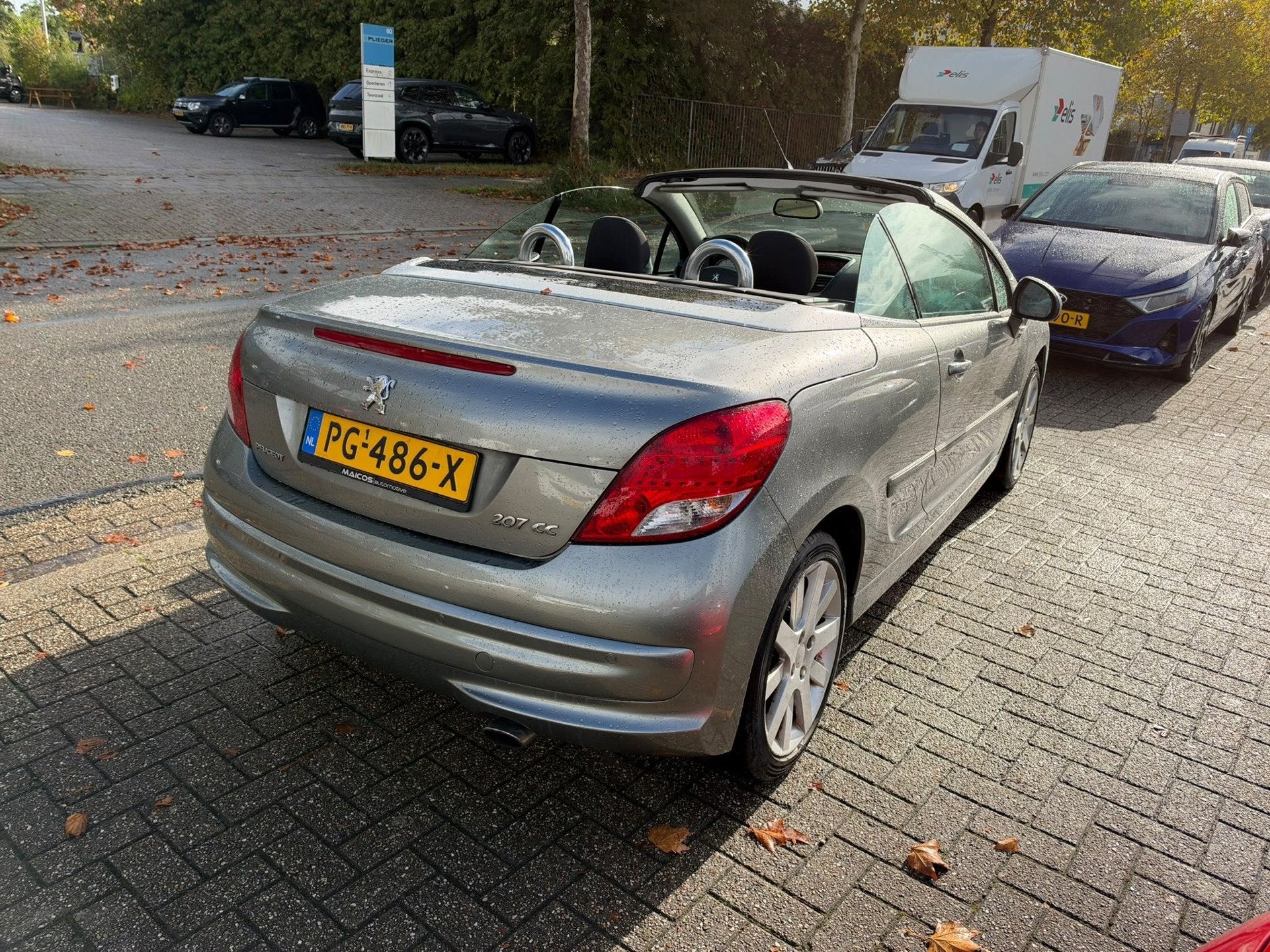 Peugeot 207 CC 1.6 VTi, APK 07-2027, Airco, NAP Nette auto, Auto's, Voorwielaandrijving, Gebruikt, 4 cilinders, Cabriolet