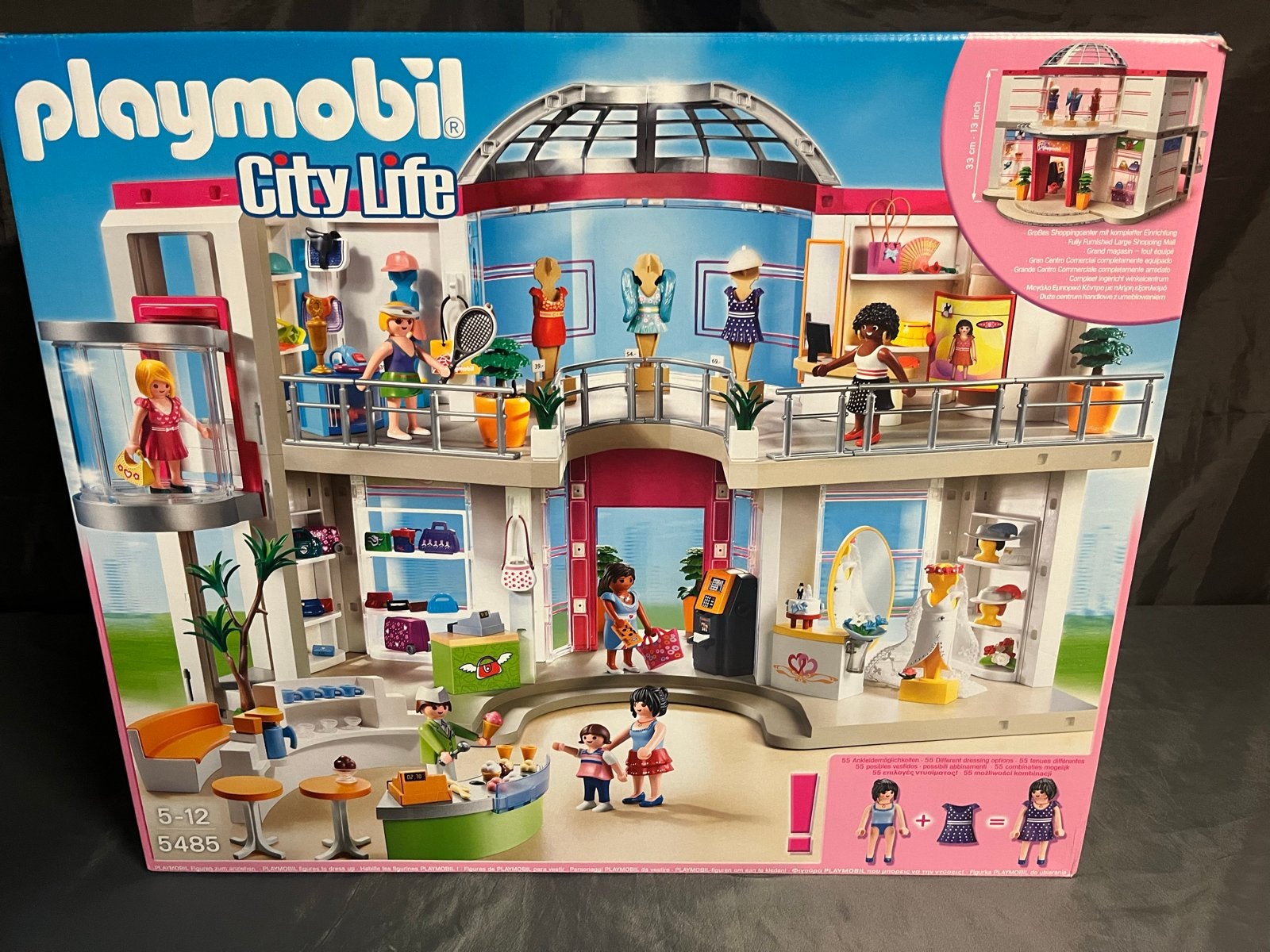 Playmobil City Life Winkelcentrum en diverse sets, Ophalen of Verzenden, Zo goed als nieuw, Complete set