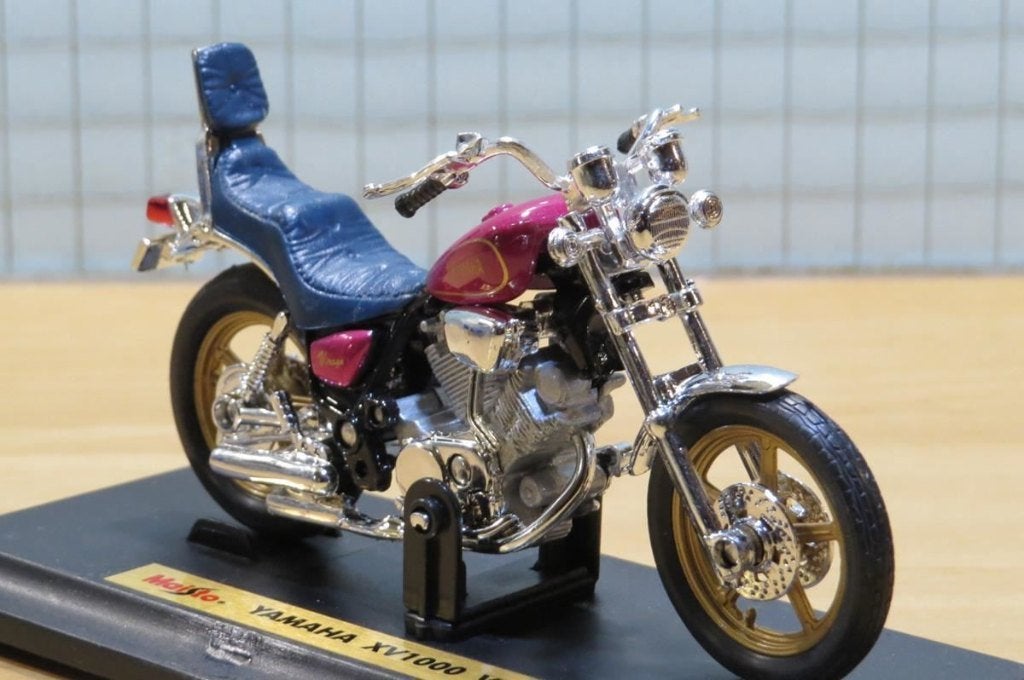 Yamaha XV1000 Virago 1:18, MayCheong, Maisto, Nieuw, Ophalen of Verzenden