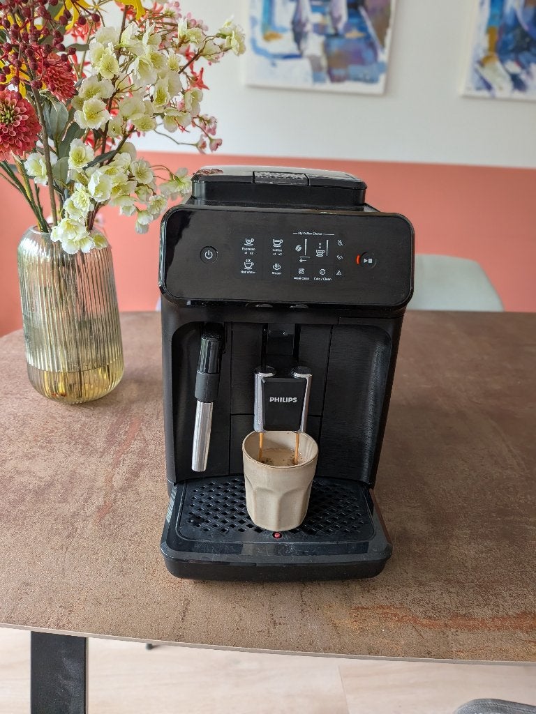 Philips Volautomaat Espressomachine – Doet het perfect, Gebruikt, Espresso apparaat, 10 kopjes of meer, Ophalen of Verzenden