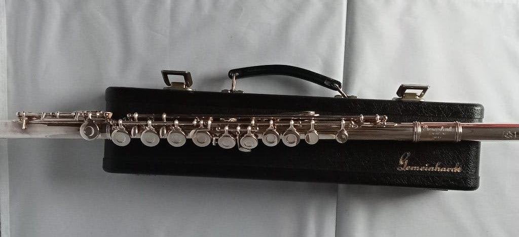 dwarsfluit Gemeinhardt, Muziek en Instrumenten, Blaasinstrumenten | Dwarsfluiten en Piccolo's, Ophalen of Verzenden, Zo goed als nieuw