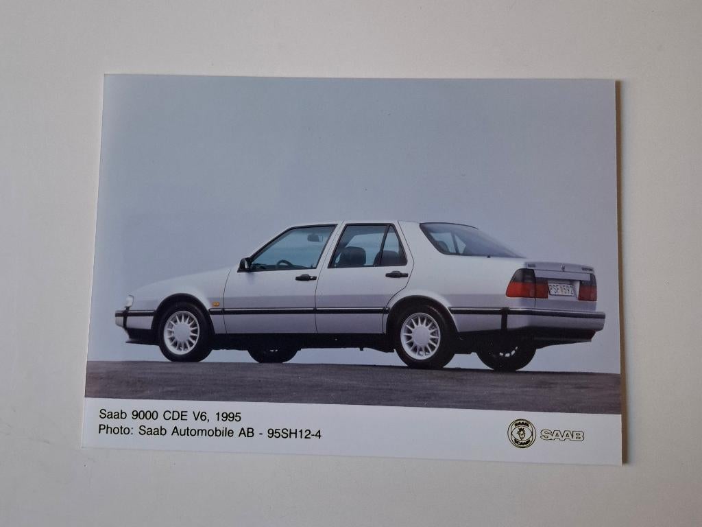 Saab 9000 CDE v6 -1995- PERSFOTO -, Ophalen of Verzenden, Nieuw, Overige merken