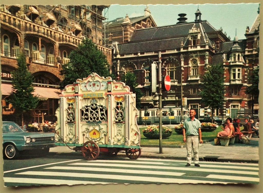 Draaiorgel 13 - Amsterdam, Ophalen of Verzenden, 1960 tot 1980, Ongelopen, Noord-Holland