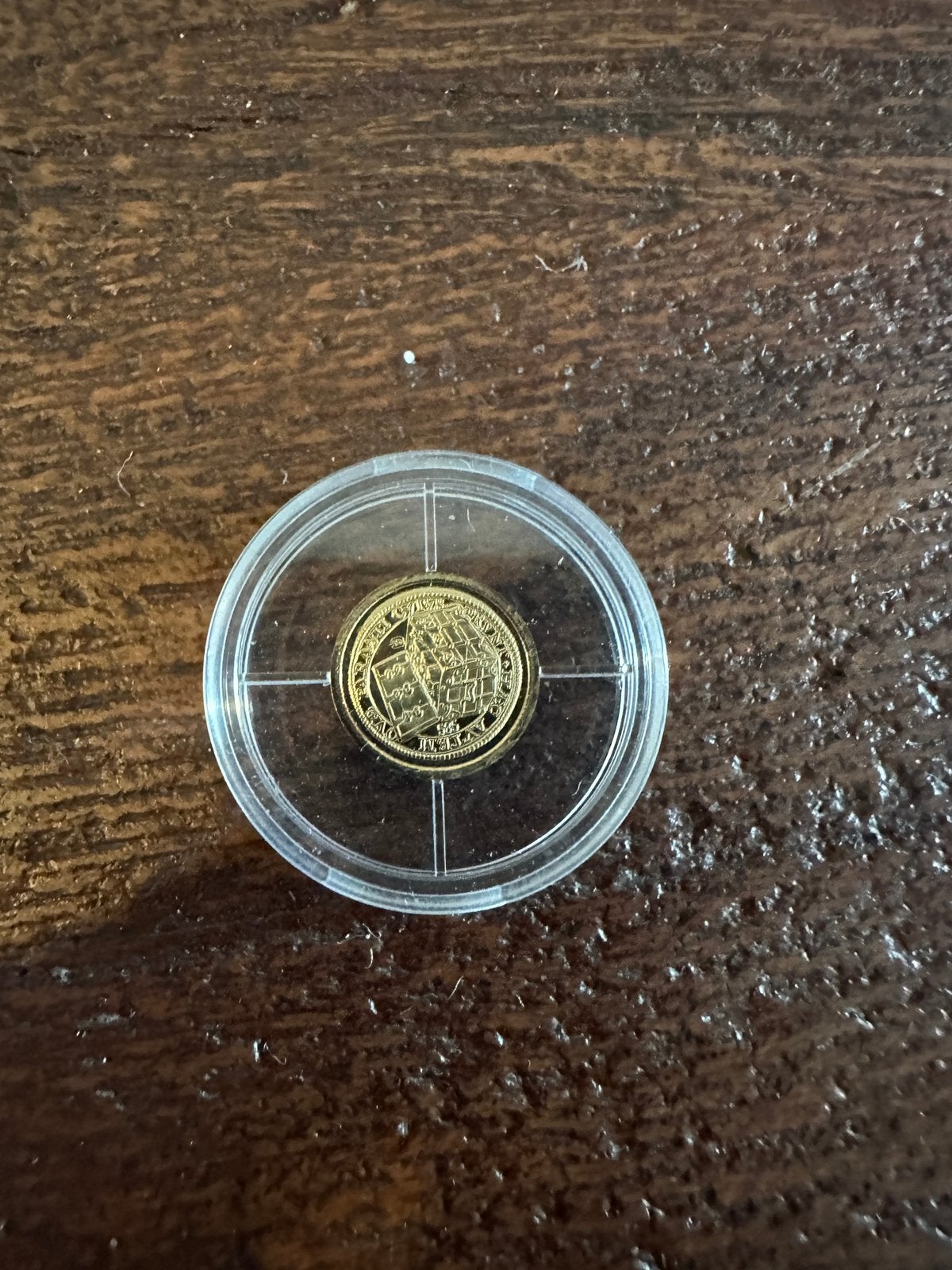 2x Gouden Europa Schatkist Munt – 14 Karaat / 585 – 0,5 Gram, Postzegels en Munten, Ophalen of Verzenden, 2 euro, Goud