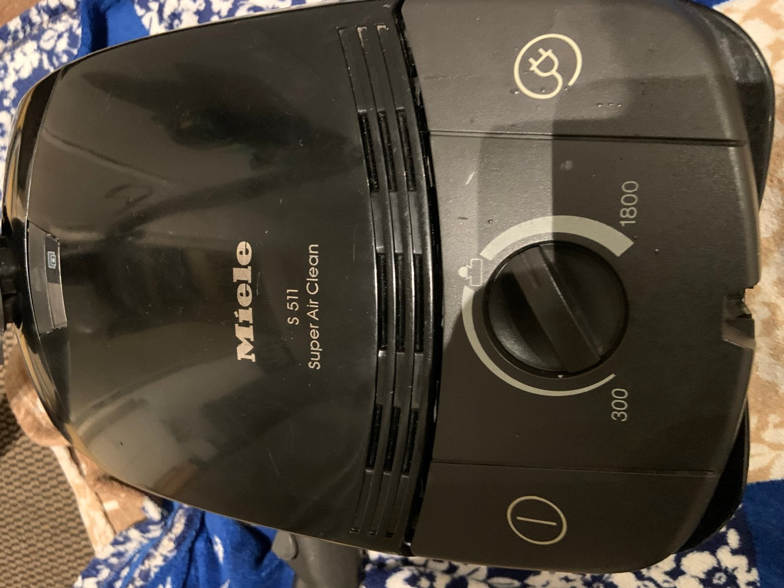 Miele S 511 Super Air Clean sledestofzuiger, Witgoed en Apparatuur, Stofzuigers, Stofzak, Gebruikt, Ophalen of Verzenden, 1600 tot 2000 watt