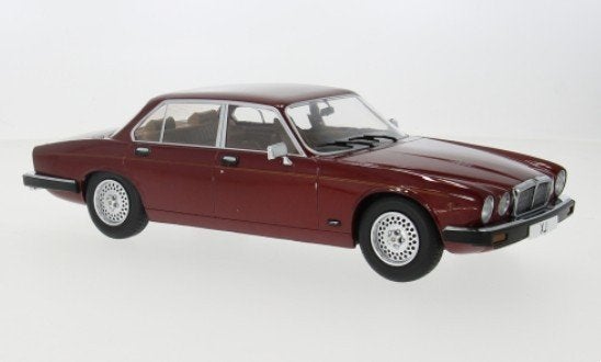 Jaguar XJ Series III 1979 Donkerrood Metallic - MCG 1:18