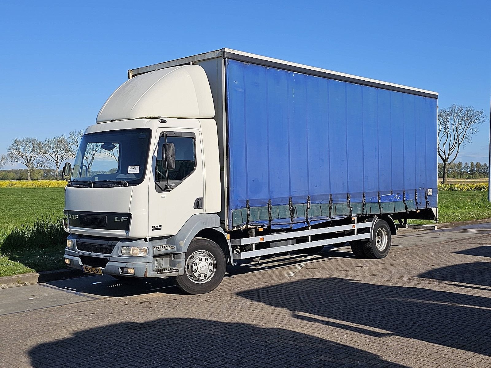 DAF 55.170 manual, Wit, Origineel Nederlands, Bedrijf, 2 stoelen