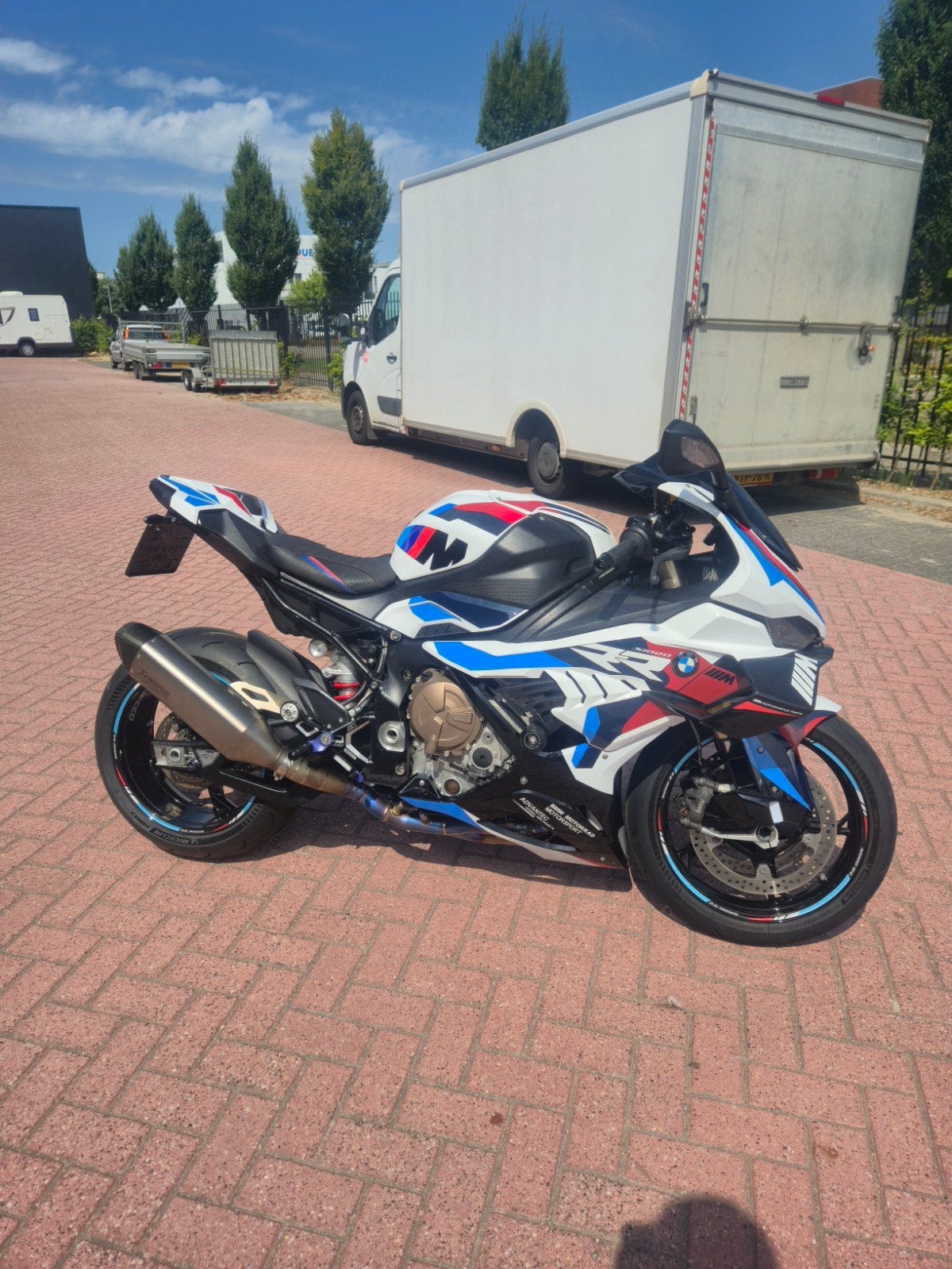 bmw s1000rr 2022 garantie en service pakket k67, 4 cilinders, Motorrijbewijs A, Handvatverwarming, Super Sport