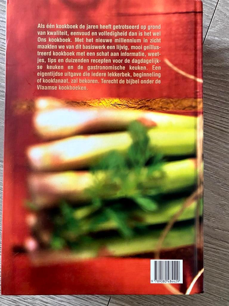 Ons Kookboek - De Bijbel onder de Vlaamse kookboeken, Ophalen, Zo goed als nieuw, Nederland en België, Voorgerechten en Soepen