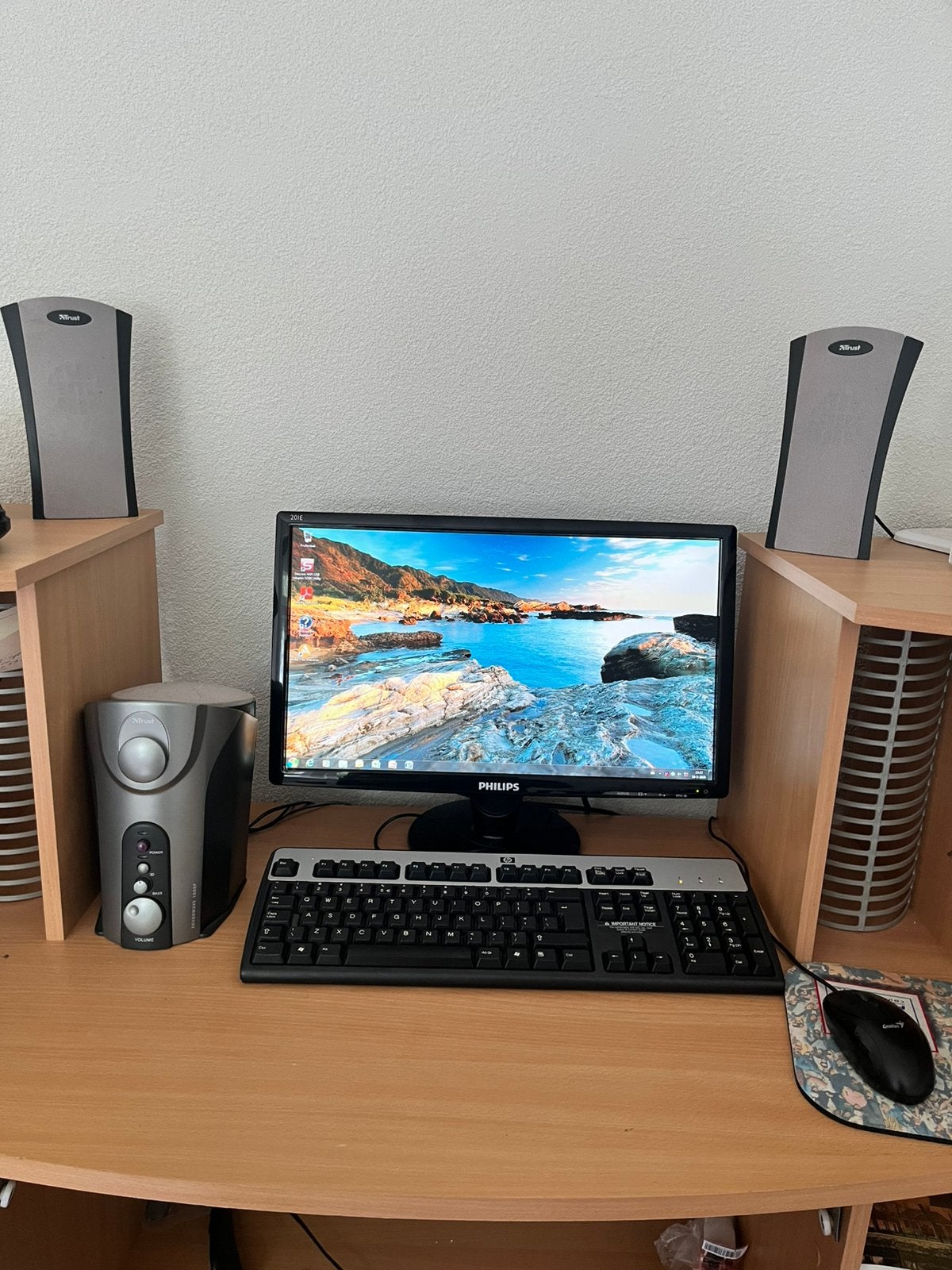 HP pc complete set Windows 7 pro, Ophalen of Verzenden