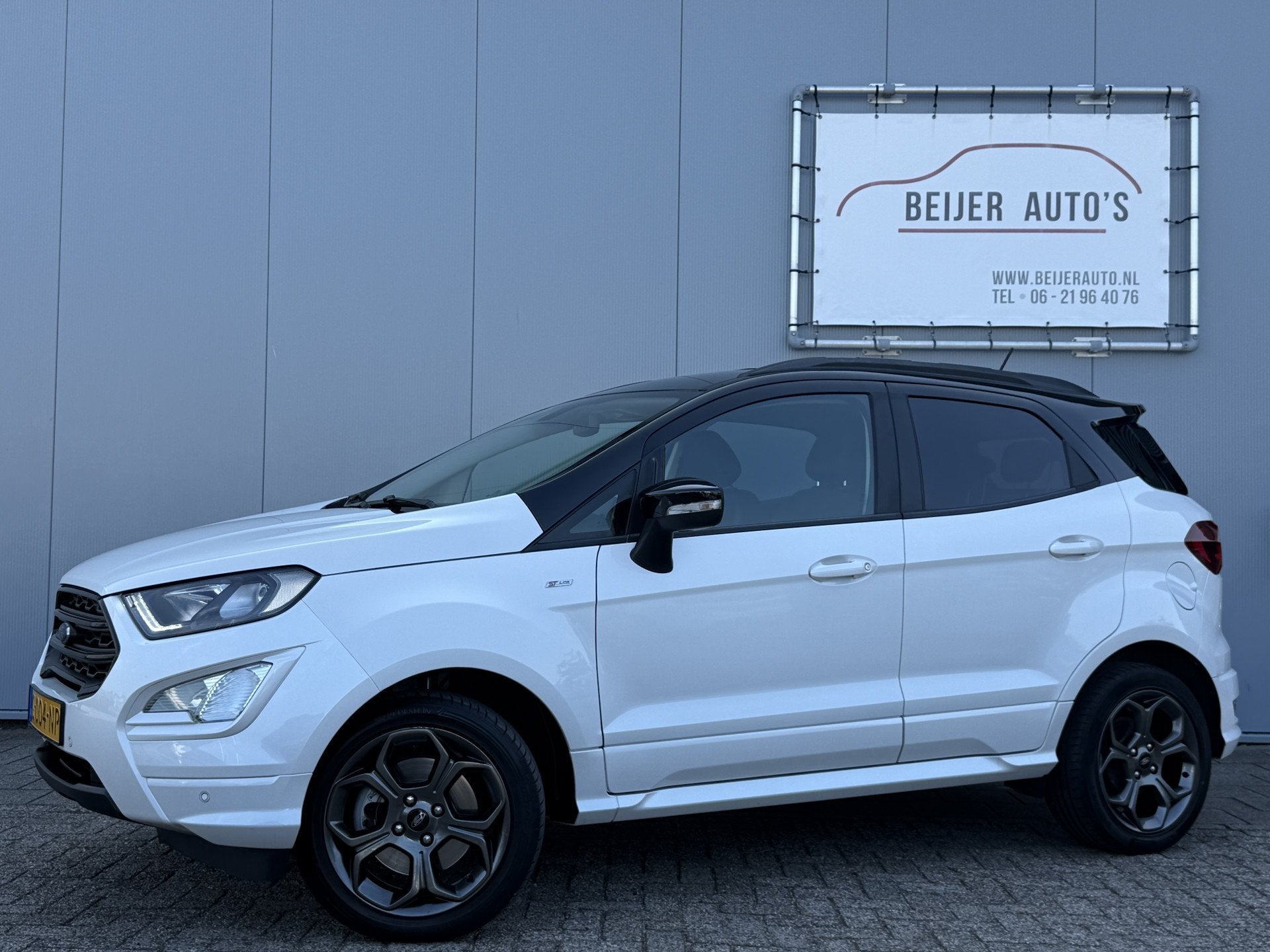 Ford EcoSport 1.0 EcoBoost ST-Line Carplay/Trekhaak/Camera., Voorwielaandrijving, Euro 6, Ecosport, Wit