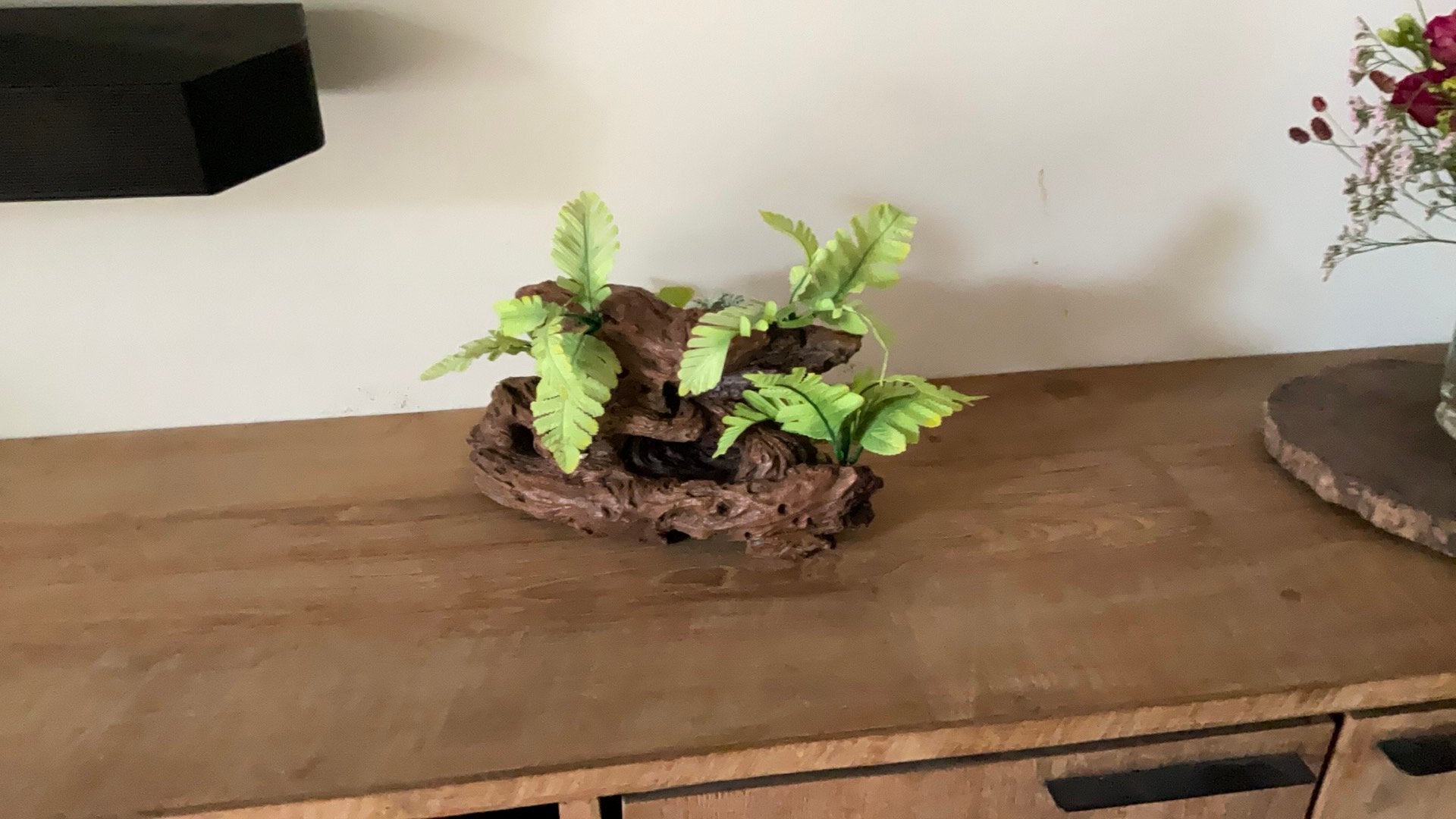 Kienhout (plastic) voor aquarium, Ophalen, Zo goed als nieuw, Plant(en), Steen of Hout