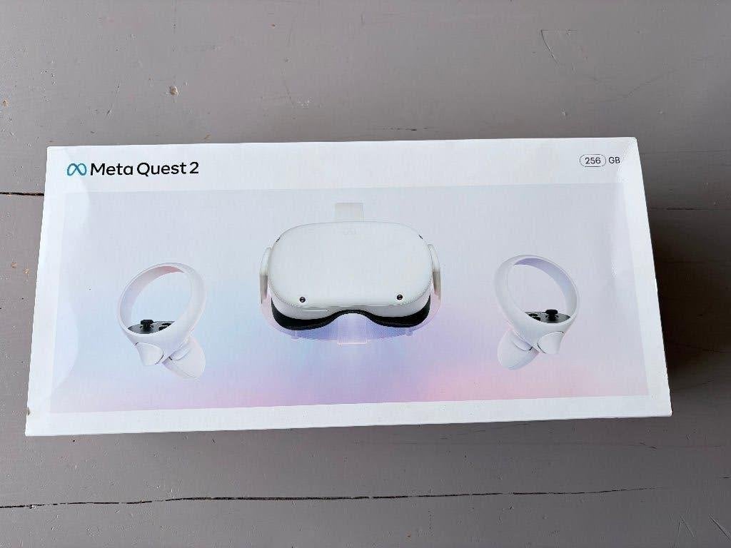 Meta Quest 2 VR-bril 256 GB - Zo goed als nieuw, Spelcomputers en Games, Virtual Reality, Ophalen, Zo goed als nieuw, VR-bril