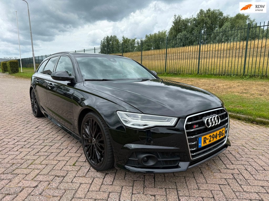 Audi A6 Avant S6 3.0 TDI BiT quattro S line Edition, Auto's, Audi, Automaat, Gebruikt, 320 pk, Zwart