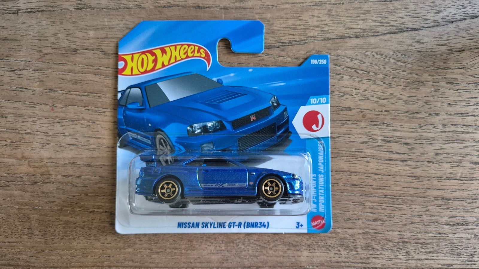 Hot Wheels Nissan Skyline GT-R (BNR34), Hobby en Vrije tijd, Ophalen of Verzenden, Nieuw, Auto