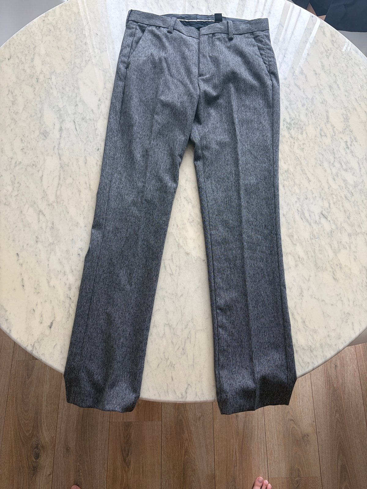 Nette herenbroek slim fit mt. 46, Kleding | Heren, Broeken en Pantalons, Ophalen of Verzenden, Gedragen, Maat 46 (S) of kleiner