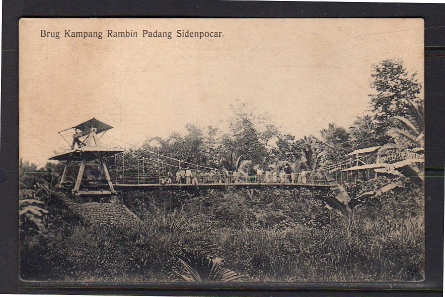 Ned Indië Bridge Kampang Rambin Padang Sidenpocar, Ophalen, Voor 1920, Frankrijk