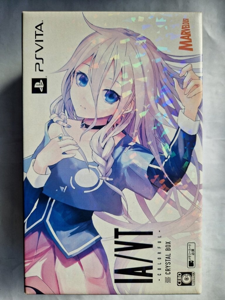 IA/VT COLORFUL Limited Crystal Box w/ Pouch, Spelcomputers en Games, 1 speler, Racen en Vliegen, Ophalen of Verzenden, Zo goed als nieuw