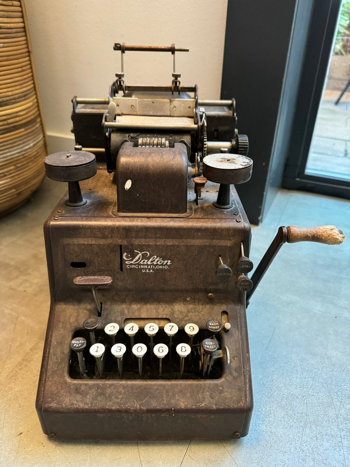 Geldtelmachine, Ophalen