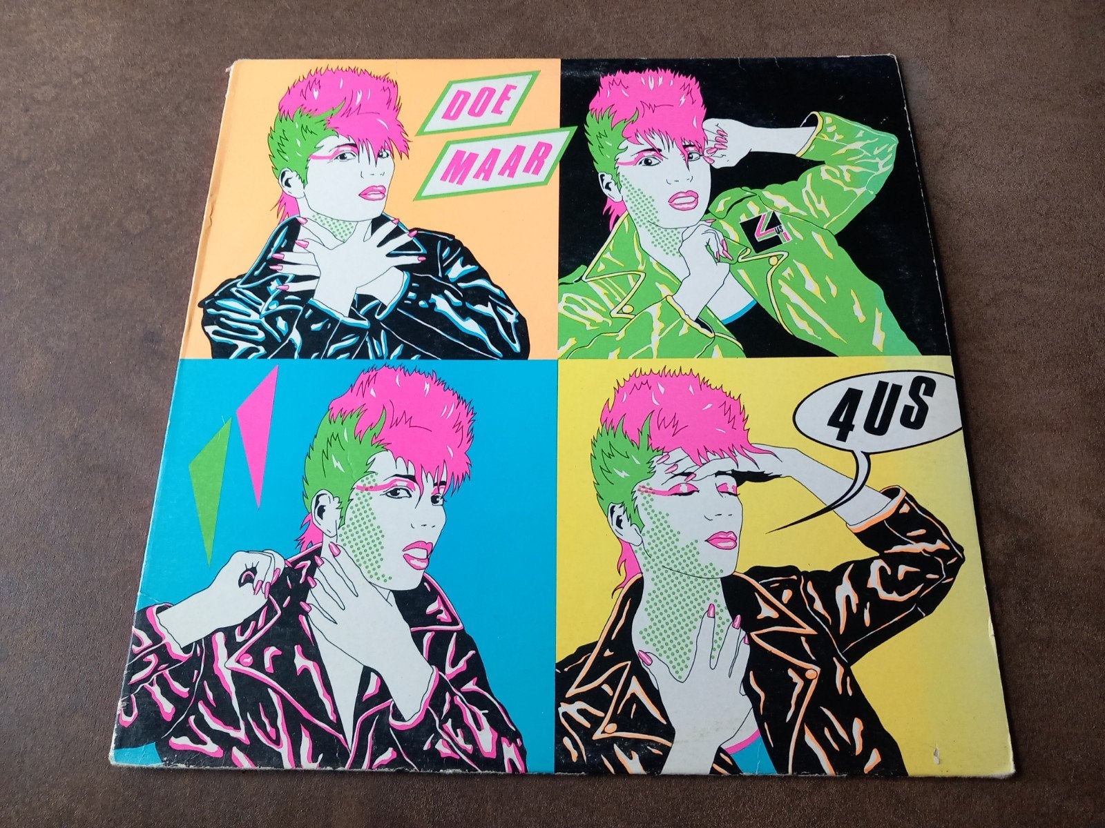 Doe Maar - 4US LP (1981) - Originele Persing, LP, Gebruikt, Pop, Originele persing