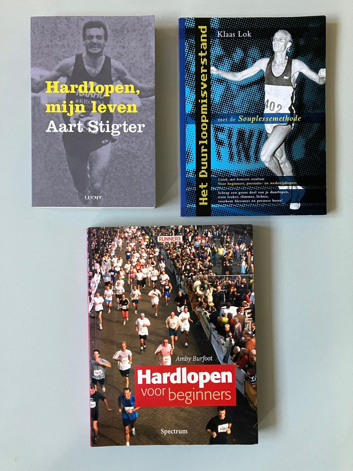 3 boeken over hardlopen, Ophalen of Verzenden, Zo goed als nieuw, Overige typen, Overige merken