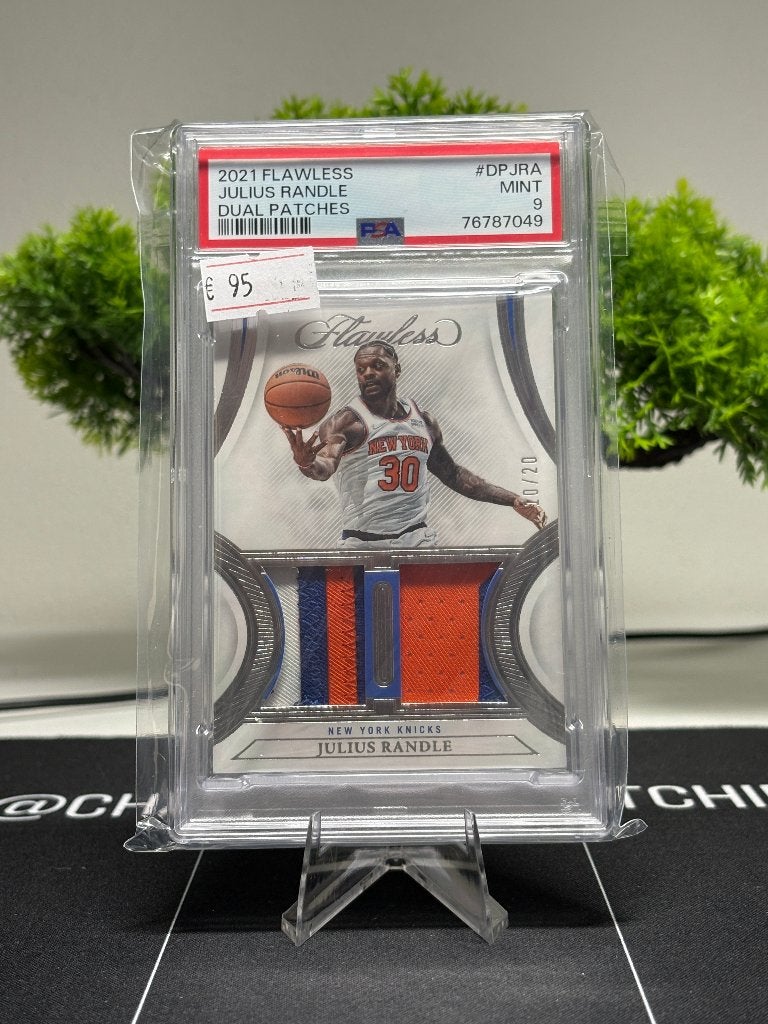 Panini Flawless NBA /20 Julius Randle Knicks patch PSA 9, Ophalen of Verzenden, Nieuw, Overige typen