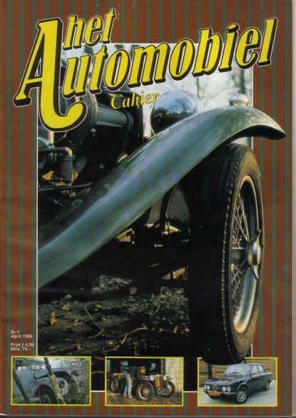Automobiel 1 1980 : Alfa Romeo Giulia Super 1600 - Morgan, Ophalen of Verzenden, Gelezen, Algemeen