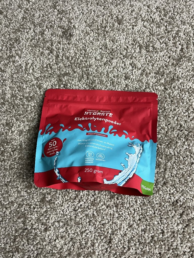 Elektrolyten poeder Holland & Barrett, Ophalen of Verzenden, Nieuw, Poeder of Drank