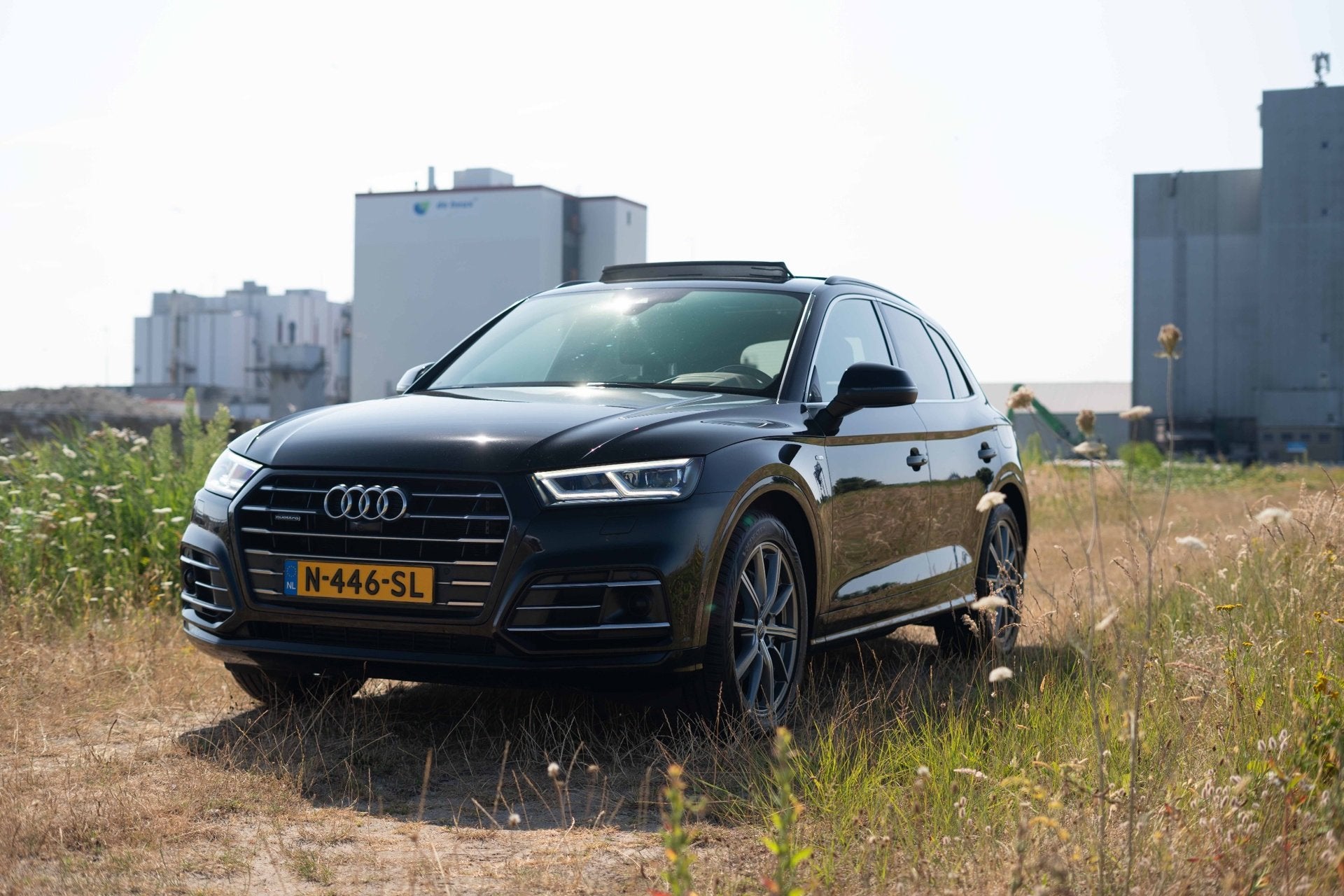 Audi Q5 50 TFSI e quattro S edition Automaat | Panodak | Vol, Auto's, Automaat, Dealer onderhouden, 4 cilinders, Zwart