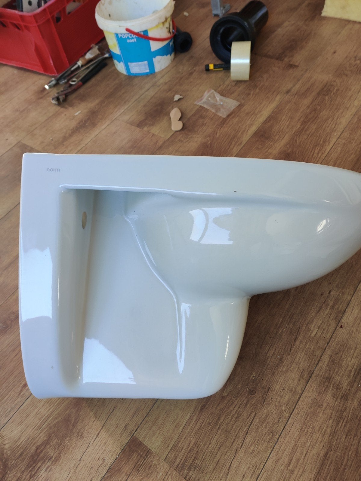 Wandcloset Norm Toilet -  nieuw, Ophalen of Verzenden, Zo goed als nieuw, Toilet
