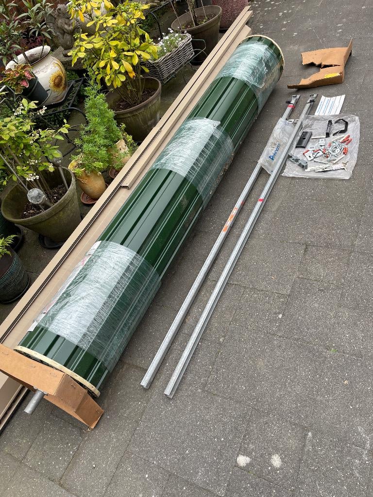 nieuwe polynorm roldeur  breed 2.37,5 x 2.12,5 hoog, Ophalen, Overige kleuren, 200 cm of meer, Nieuw