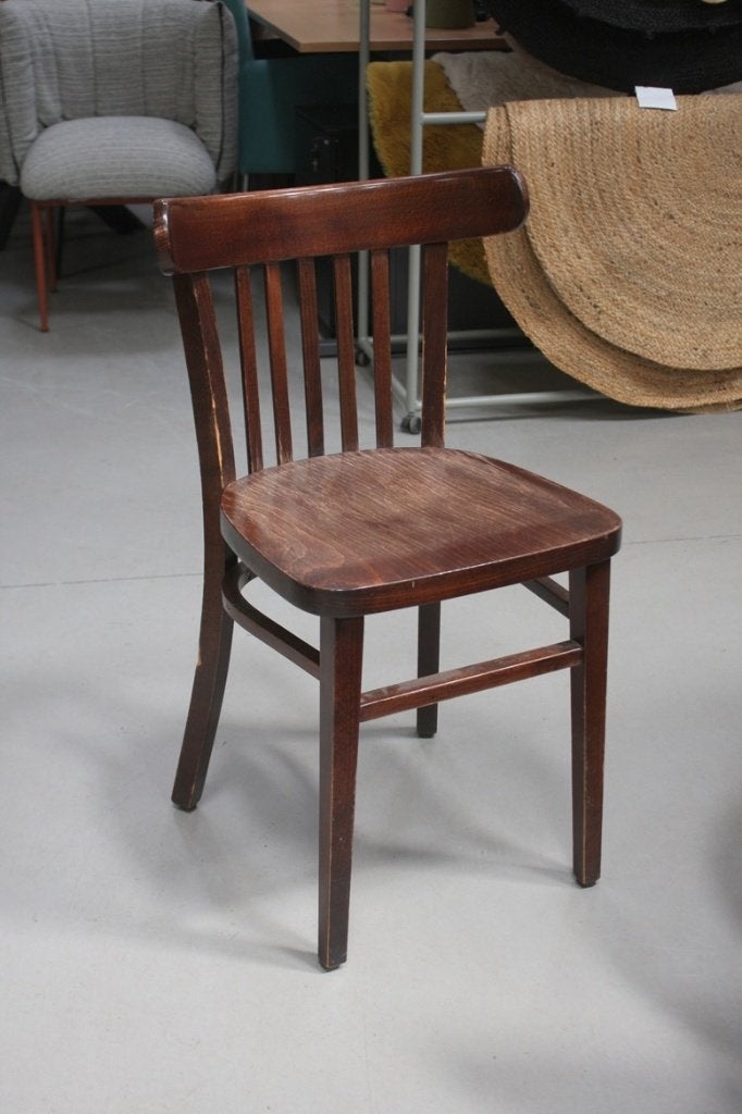 11 x eetkamerstoel spijlenstoel cafestoel hout bistro