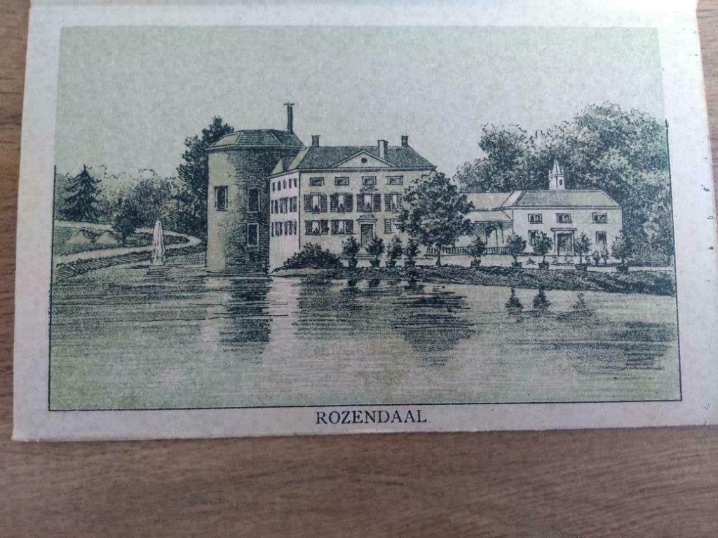 10 / Roozendaal litho  zeldzaam  1894, Ophalen of Verzenden