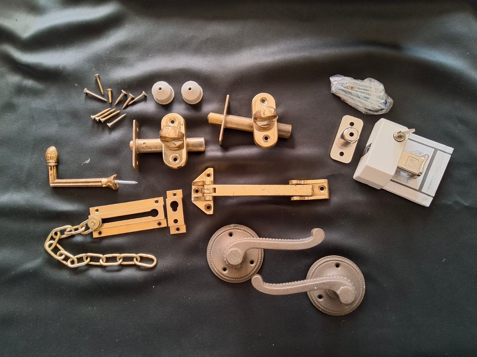 DEUR BEVEILIGING, Ophalen of Verzenden, Koper of Messing, Slot