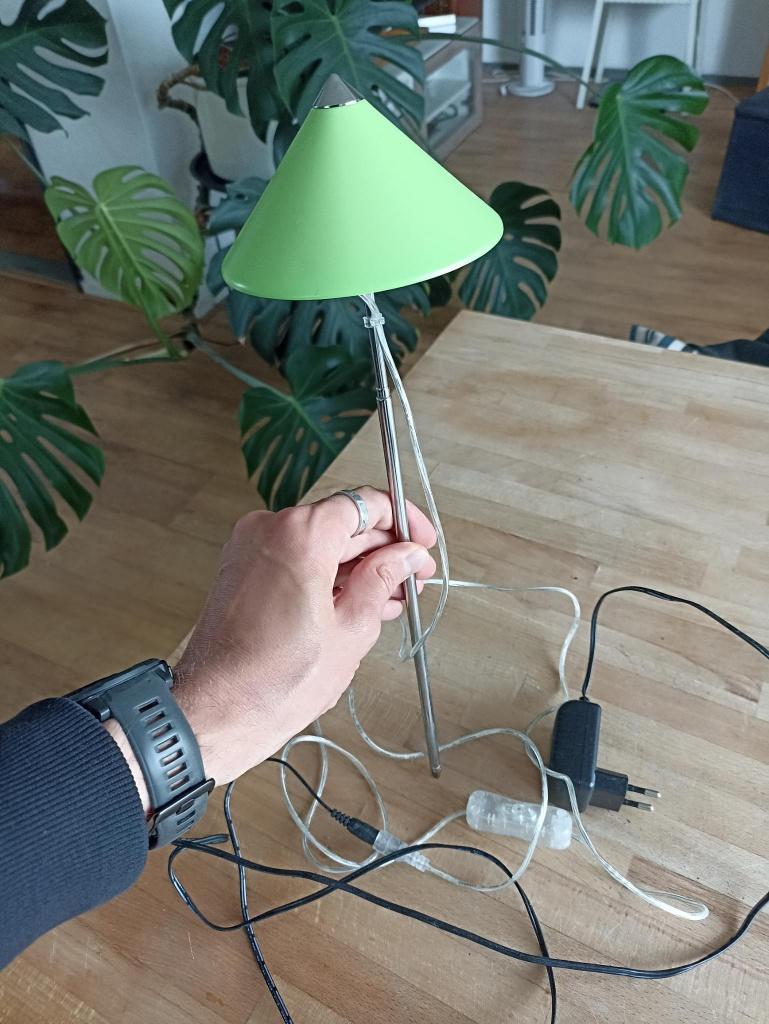 Uitschuifbare plantenlamp / groeilamp, Led-lamp, Minder dan 30 watt, Groeilamp, Bipin of Steekvoet