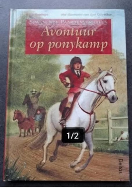 Hilde Paeshuys - Avontuur op Ponykamp, Ophalen of Verzenden, Gelezen, Fictie algemeen