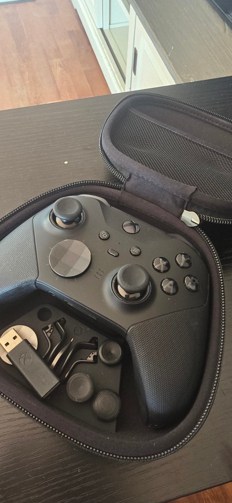 Xbox Elite Series 2 Controller met complete set, Spelcomputers en Games, Spelcomputers | Xbox | Accessoires, Xbox Series S, Ophalen of Verzenden